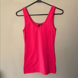 Cynthia Rowley Vibrant Pink Tank Top